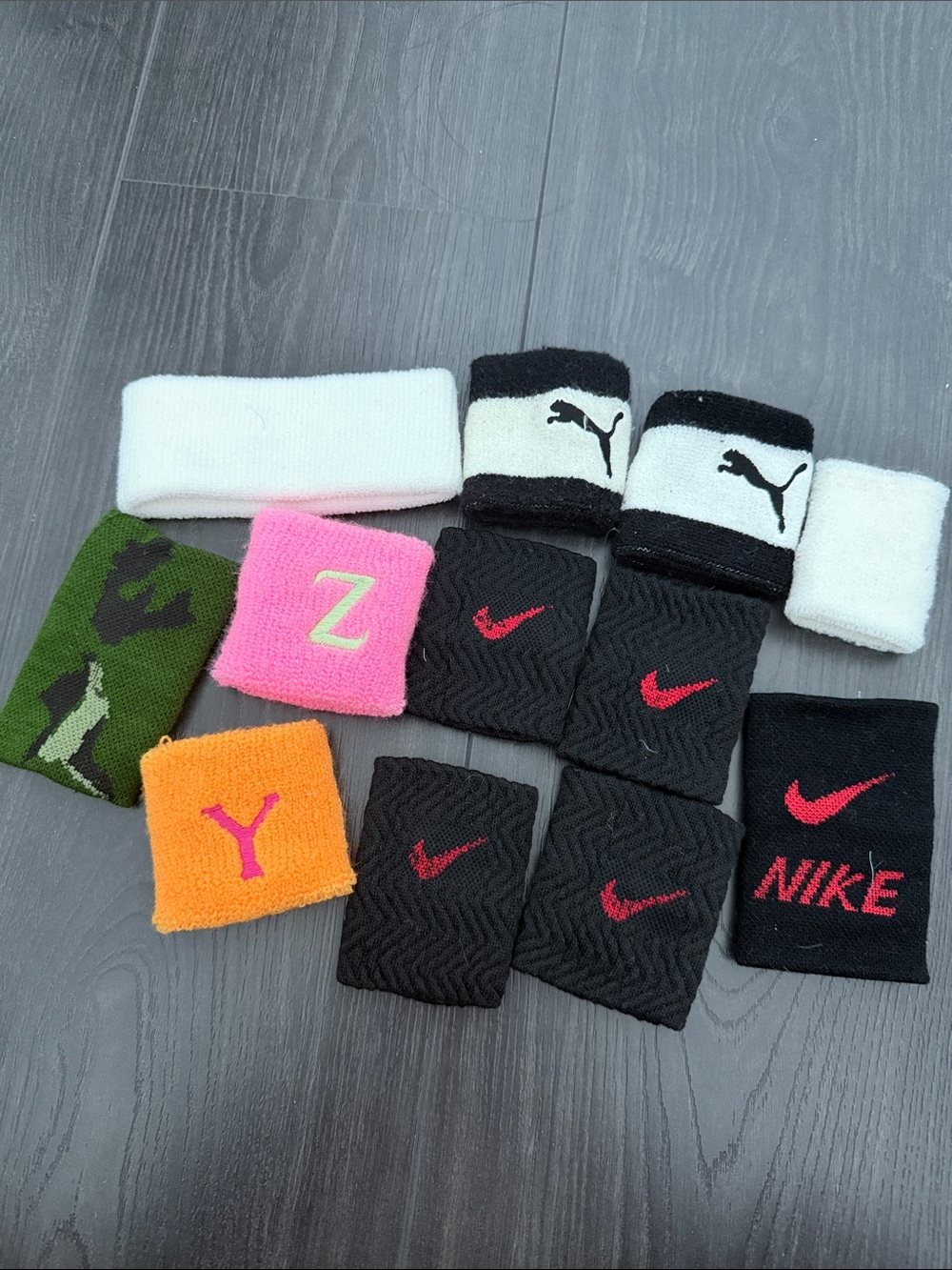 Various Sweat Wristbands
